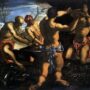 Якопо Тинторетто, «Кузница Вулкана». Холст, масло, 1576-1577
