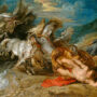 Питер Пауль Рубенс, «Смерть Ипполита». Медь, масло, ок. 1611-1613.