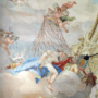 Константино Чедини, «Венера и Марс, попавшие в сеть Вулкана».  Фреска из Палаццо Эмо Каподилиста, Падуя, рубеж XVIII-XIX вв.