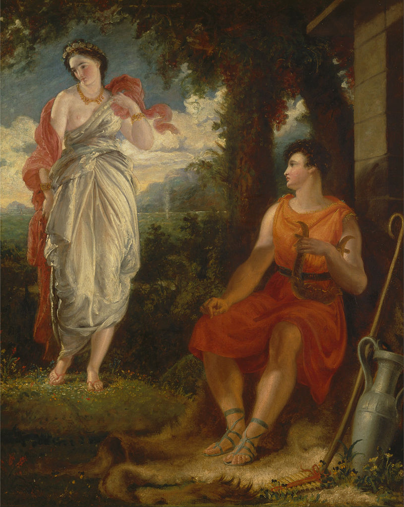 Бенджамин Роберт Хейдон, "Венера и Анхиз". Холст, масло, 1826