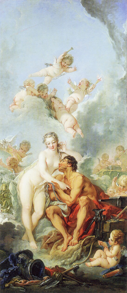 Франсуа Бушер, "Венера и Вулкан", 1754