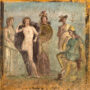 Суд Париса. Фрагмент фрески из Дома Юпитера в Помпеях, 45-79 н.э.
