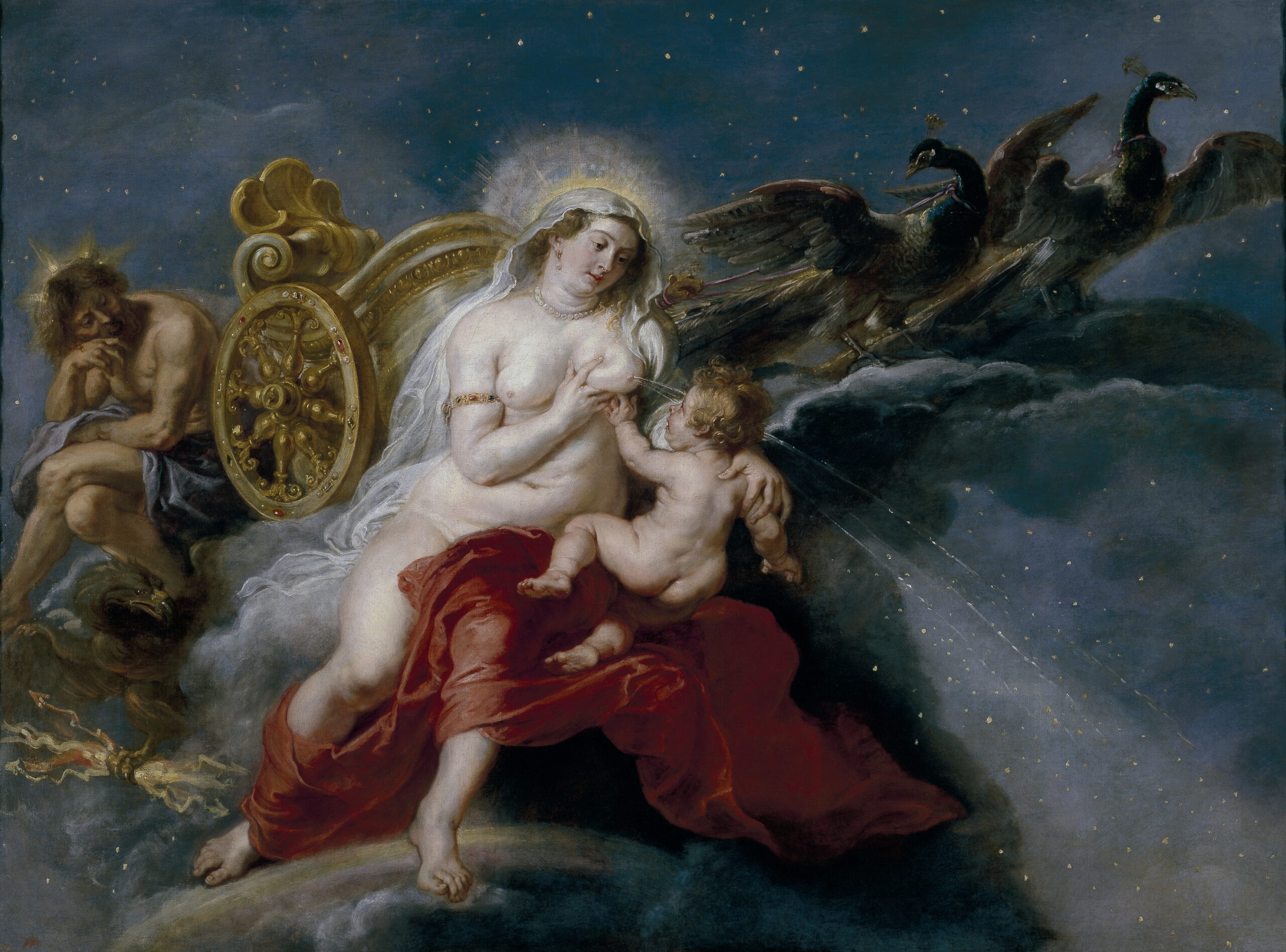Питер Пауль Рубенс, «Рождение Млечного пути». Холст, масло, 1636-1637