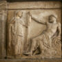 Зевс и Гера. Метопа храма E («храма Геры») в Селинунте (Сицилия), ок. 550-530 до н.э.
