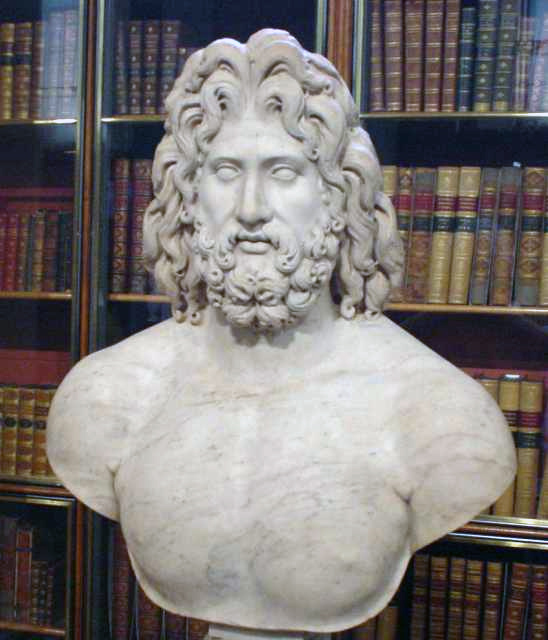 Бюст Зевса в Британском музее