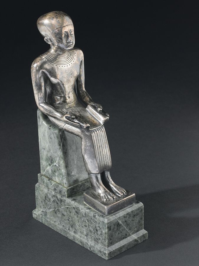 Статуэтка Имхотепа, Древний Египет, 600-500 до н.э.