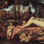 Аннибале Карраччи, «Спящая Венера», ок. 1603