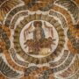 Венера правит колесницей, запряженной четверкой эротов. Мозаика. Тунис, Национальный музей Бардо. Ок IV века н.э.