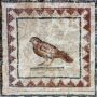 Воробей. Деталь мозаики из Италики (Испания), I век н.э.